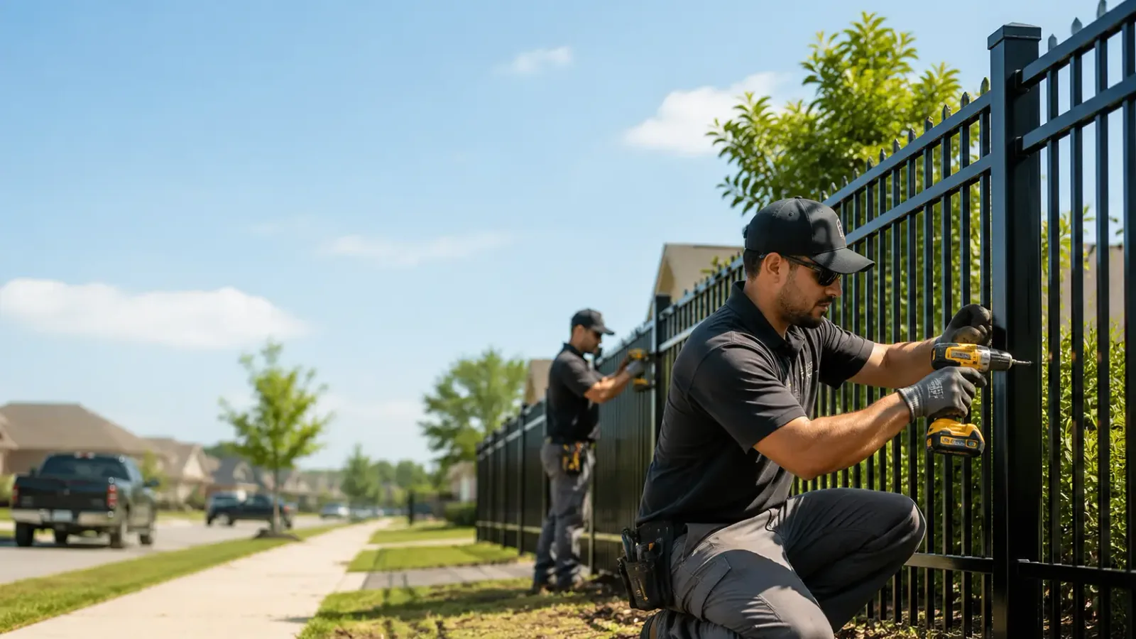 Metal Fence Installation in Millersville, MD